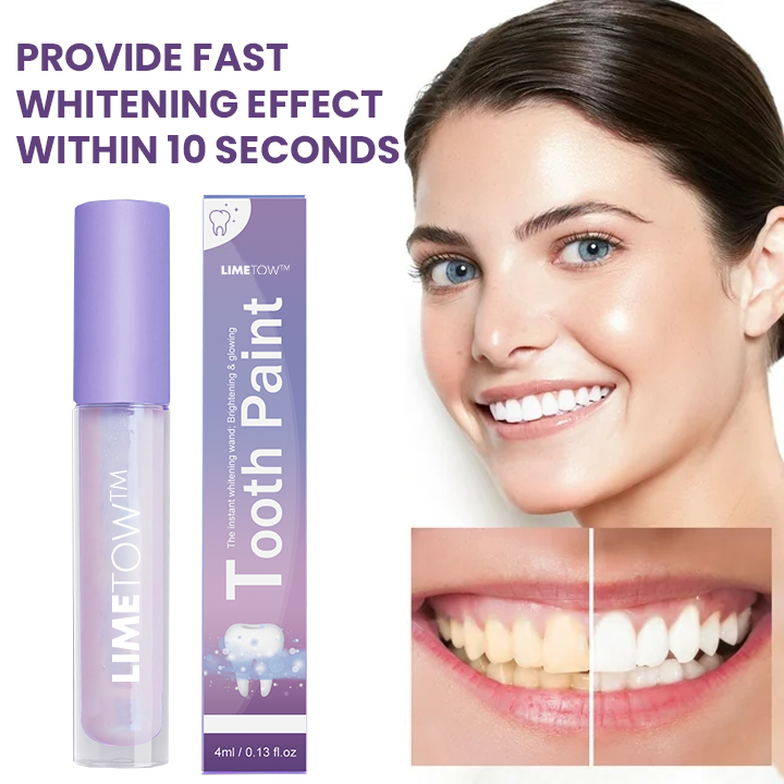 Last Day Discount ⏳LIMETOW™ Instant Teeth Whitening Paint: Smile Confidently🌟