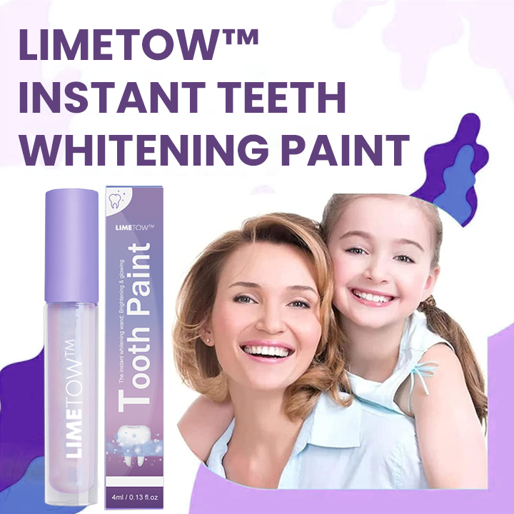 Last Day Discount ⏳LIMETOW™ Instant Teeth Whitening Paint: Smile Confidently🌟