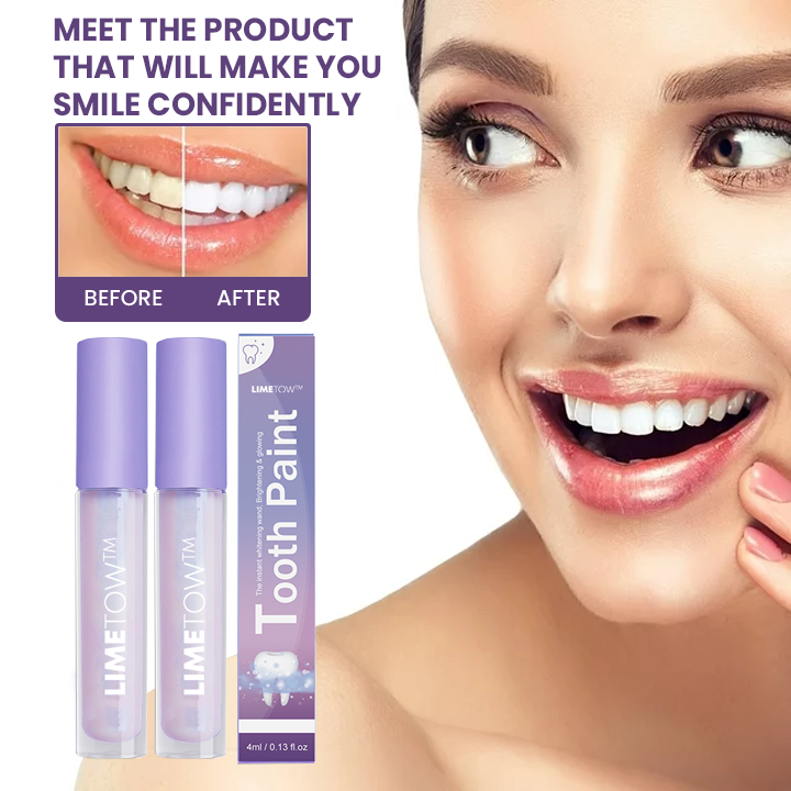 Last Day Discount ⏳LIMETOW™ Instant Teeth Whitening Paint: Smile Confidently🌟