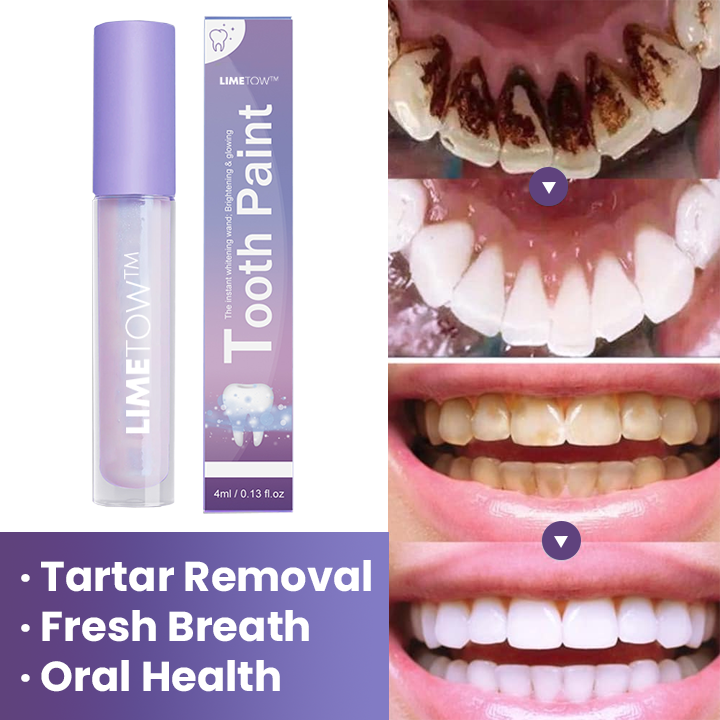 Last Day Discount ⏳LIMETOW™ Instant Teeth Whitening Paint: Smile Confidently🌟
