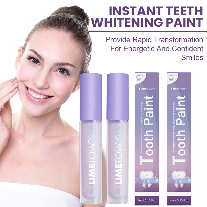 Last Day Discount ⏳LIMETOW™ Instant Teeth Whitening Paint: Smile Confidently🌟