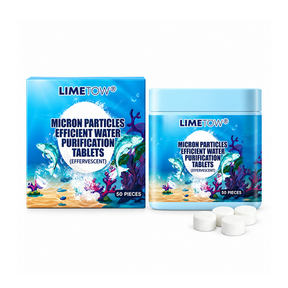 LIMETOW®  MICRON PARTICLES EFFICIENT WATER PURIFICATION TABLETS