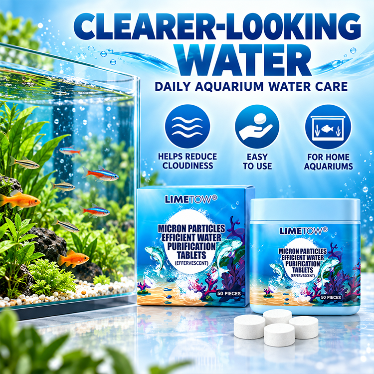 LIMETOW®  MICRON PARTICLES EFFICIENT WATER PURIFICATION TABLETS