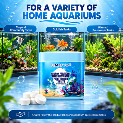 LIMETOW®  MICRON PARTICLES EFFICIENT WATER PURIFICATION TABLETS