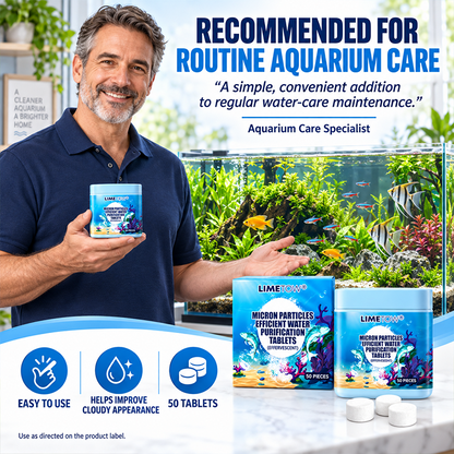 LIMETOW®  MICRON PARTICLES EFFICIENT WATER PURIFICATION TABLETS