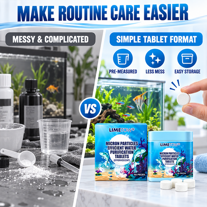LIMETOW®  MICRON PARTICLES EFFICIENT WATER PURIFICATION TABLETS