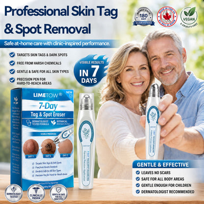 Limited-Time Offer⚡LIMETOW® ⚡Skin Tag & Spot Eraser | Remove skin tags / age spots / dark pigmentation / stubborn skin concerns / raised skin growths / small neck bumps…