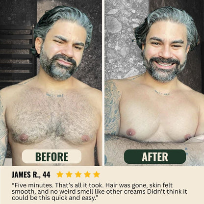 Natural Gentle Hair Removal Cream | For Women & Men, Sensitive Skin