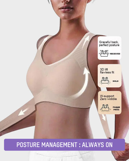 🔥Limited Time Promotion 50% OFF🔥 Front Closure Cross-Back Wireless Posture Bra