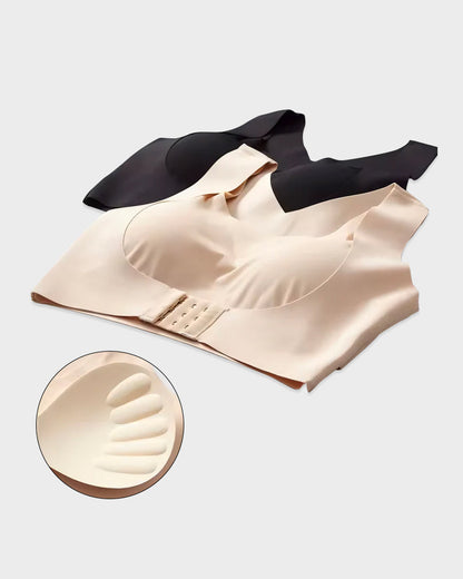 🔥Limited Time Promotion 50% OFF🔥 Front Closure Cross-Back Wireless Posture Bra