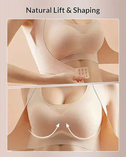 🔥Limited Time Promotion 50% OFF🔥 Front Closure Cross-Back Wireless Posture Bra