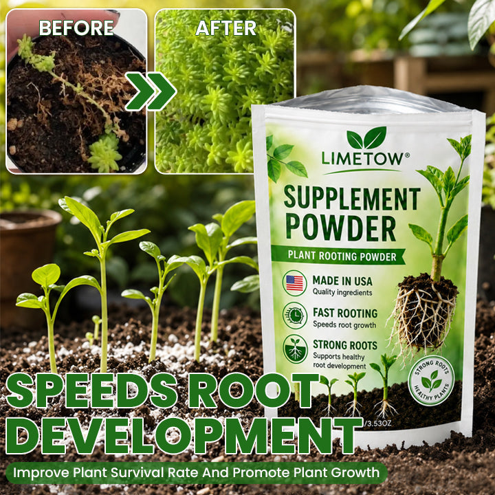 Official US Store LIMETOW® Supplement Powder for Rapid Root Growth and Strong Seedlings