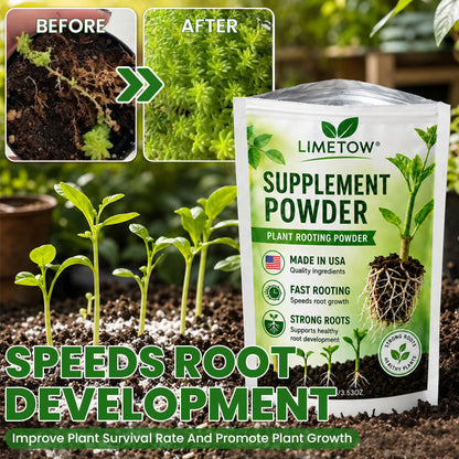 Official US Store LIMETOW® Supplement Powder for Rapid Root Growth and Strong Seedlings