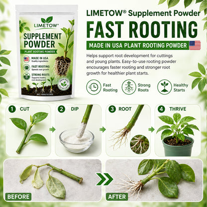 Official US Store LIMETOW® Supplement Powder for Rapid Root Growth and Strong Seedlings