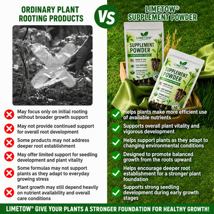Official US Store LIMETOW® Supplement Powder for Rapid Root Growth and Strong Seedlings