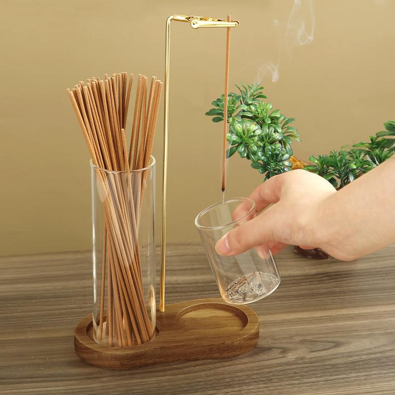 🎉 2026 Sale — Over 24,400 Sold!🕯️2‑in‑1 Wood Incense & Candle Holder 🧘