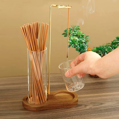 🎉 2026 Sale — Over 24,400 Sold!🕯️2‑in‑1 Wood Incense & Candle Holder 🧘