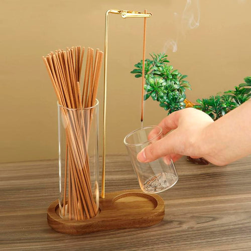 🎉 2026 Sale — Over 24,400 Sold!🕯️2‑in‑1 Wood Incense & Candle Holder 🧘