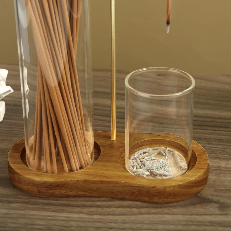 🎉 2026 Sale — Over 24,400 Sold!🕯️2‑in‑1 Wood Incense & Candle Holder 🧘