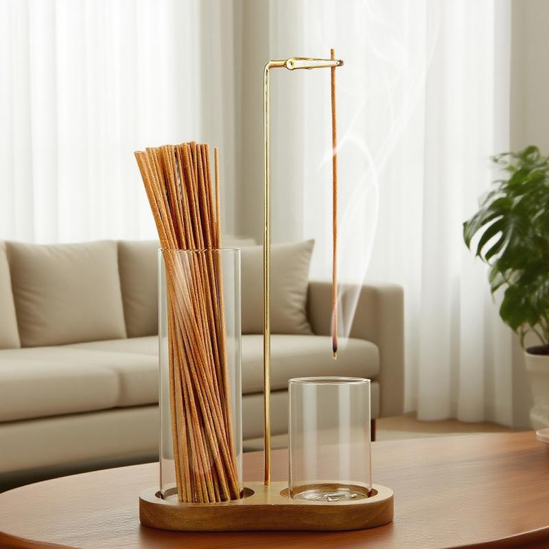 🎉 2026 Sale — Over 24,400 Sold!🕯️2‑in‑1 Wood Incense & Candle Holder 🧘