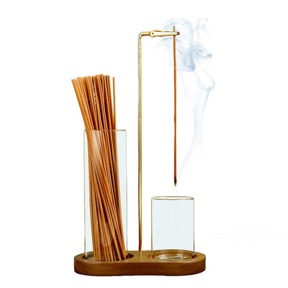 🎉 2026 Sale — Over 24,400 Sold!🕯️2‑in‑1 Wood Incense & Candle Holder 🧘
