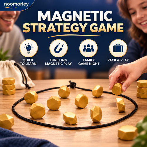 Kollide By Relatable, Exciting Magnetic Game For Family Game Night, Great Fun Games For Kids, Includes 1 Rope, 20 Magnets, And Instructions