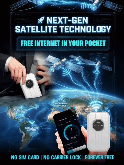 [Global Coverage, Free for Life] Boundless Portable Wi-Fi- 🛡️ No SIM, No Contract, No Hidden Costs