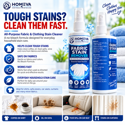 All-Purpose Clothing Stain Cleaner – Removes Coffee, Wine & Oil Stains in Seconds