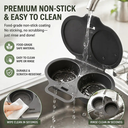BUY 1 GET 1 FREE🔥🍳 Microwave Omelette Maker – BPA-Free Non-Stick Egg Cooker for Quick & Easy Breakfasts
