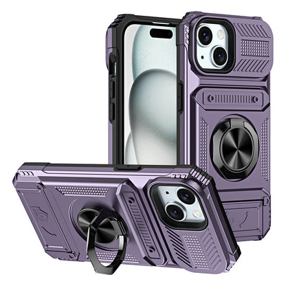 🛡️Heavy Duty Magnetic Armor Phone Case- Hidden Kickstand & Built-In Wallet