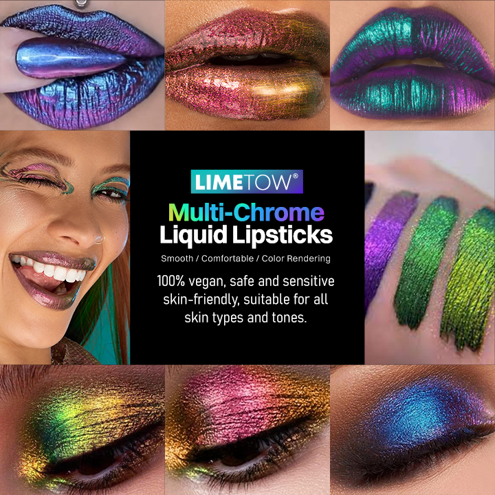 LIMETOW™ Multi-Chrome Liquid Lipsticks