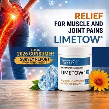 LIMETOW® Magnesium Chloride Cream | Relieve sciatica in just 15 minutes!