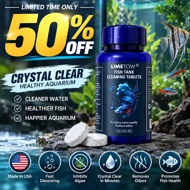 LIMETOW® FISH TANK CLEANING TABLETS