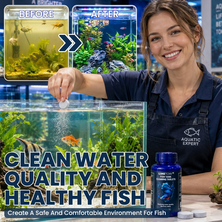 LIMETOW® FISH TANK CLEANING TABLETS