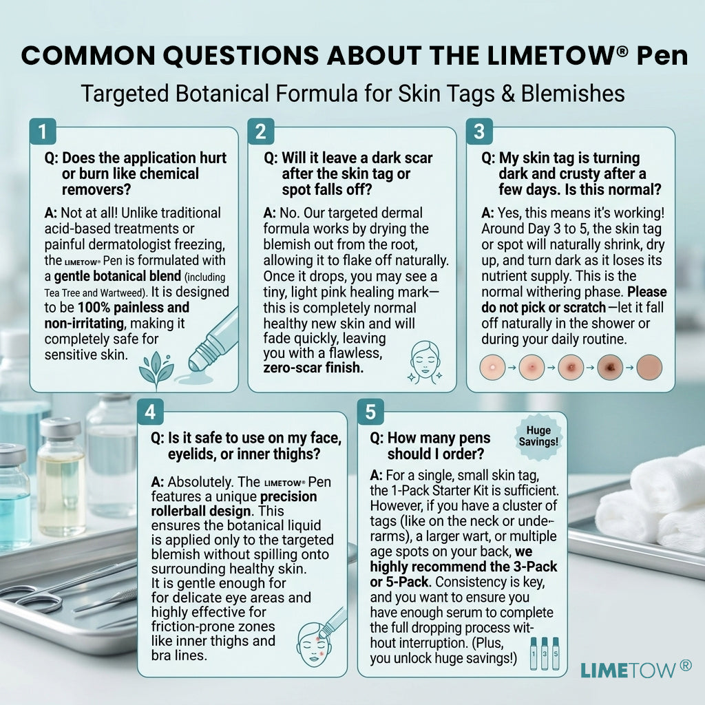 Limited-Time Offer⚡LIMETOW® ⚡Skin Tag & Spot Eraser | Remove skin tags / age spots / dark pigmentation / stubborn skin concerns / raised skin growths / small neck bumps…