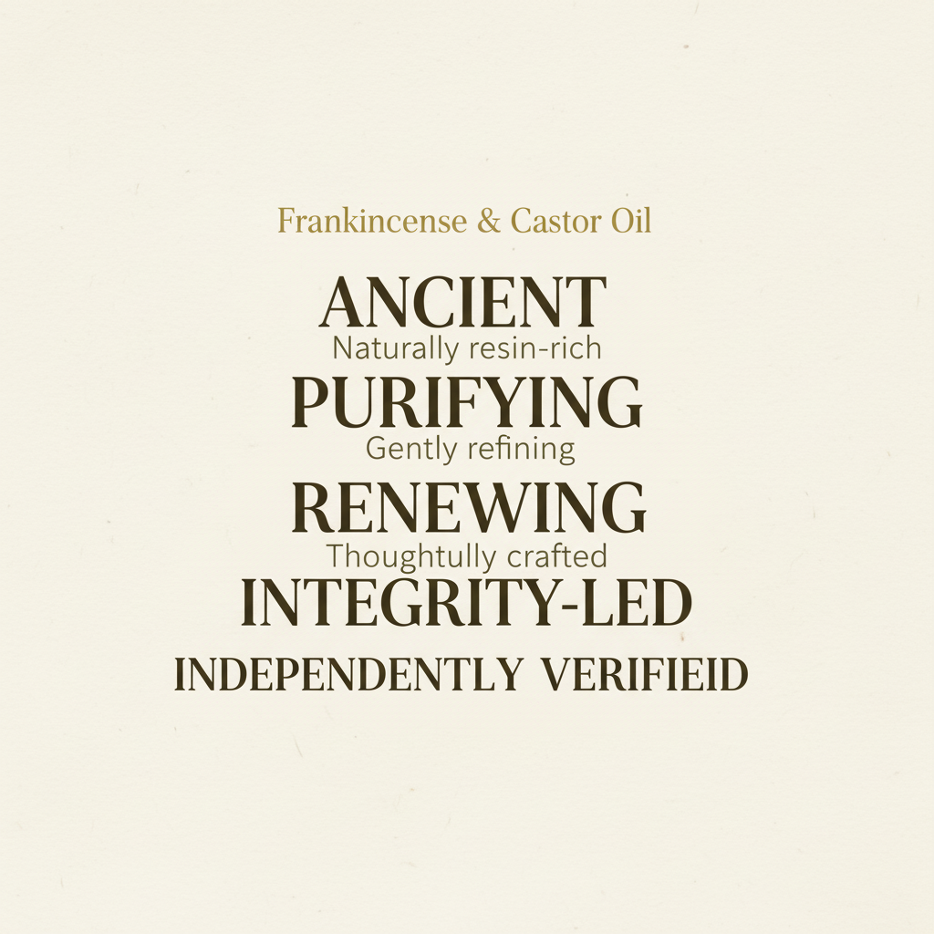 Frankincense Castor Oil Roller 100% Organic