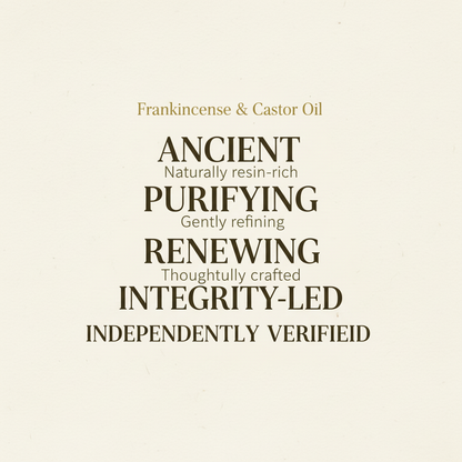 Frankincense Castor Oil Roller 100% Organic