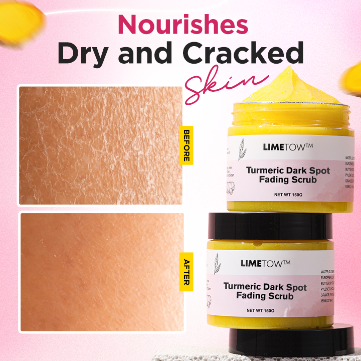 LIMETOW™ Turmeric Dark Spot Fading Scrub