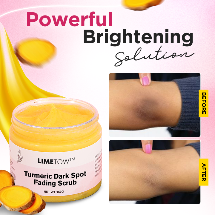 LIMETOW™ Turmeric Dark Spot Fading Scrub