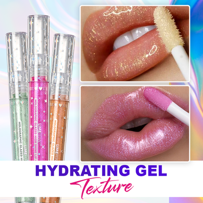 LIMETOW™ Holographic Glazed High Shine Lip Gloss