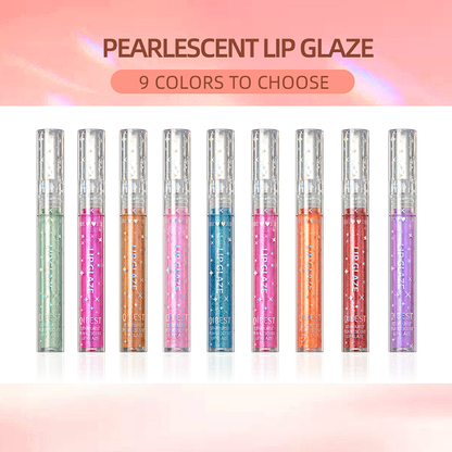 LIMETOW™ Holographic Glazed High Shine Lip Gloss