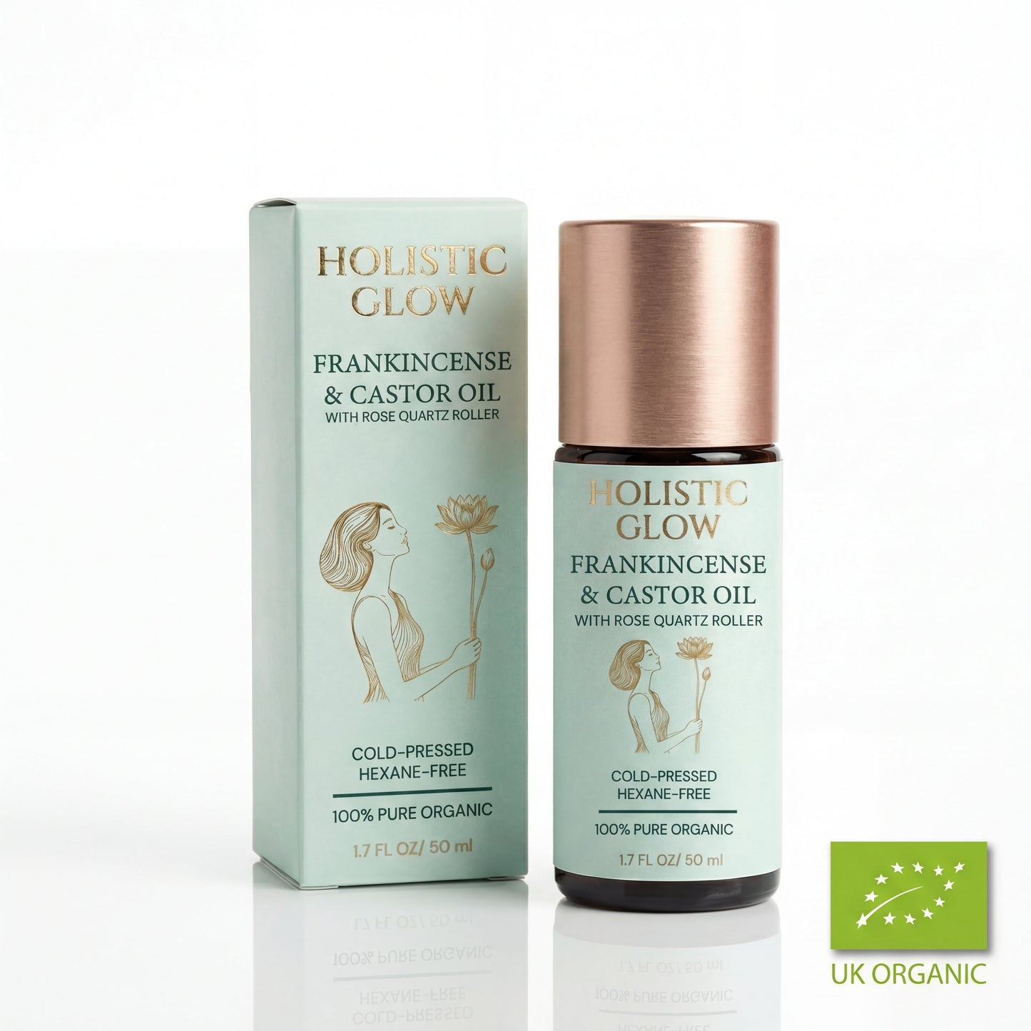 Frankincense Castor Oil Roller 100% Organic