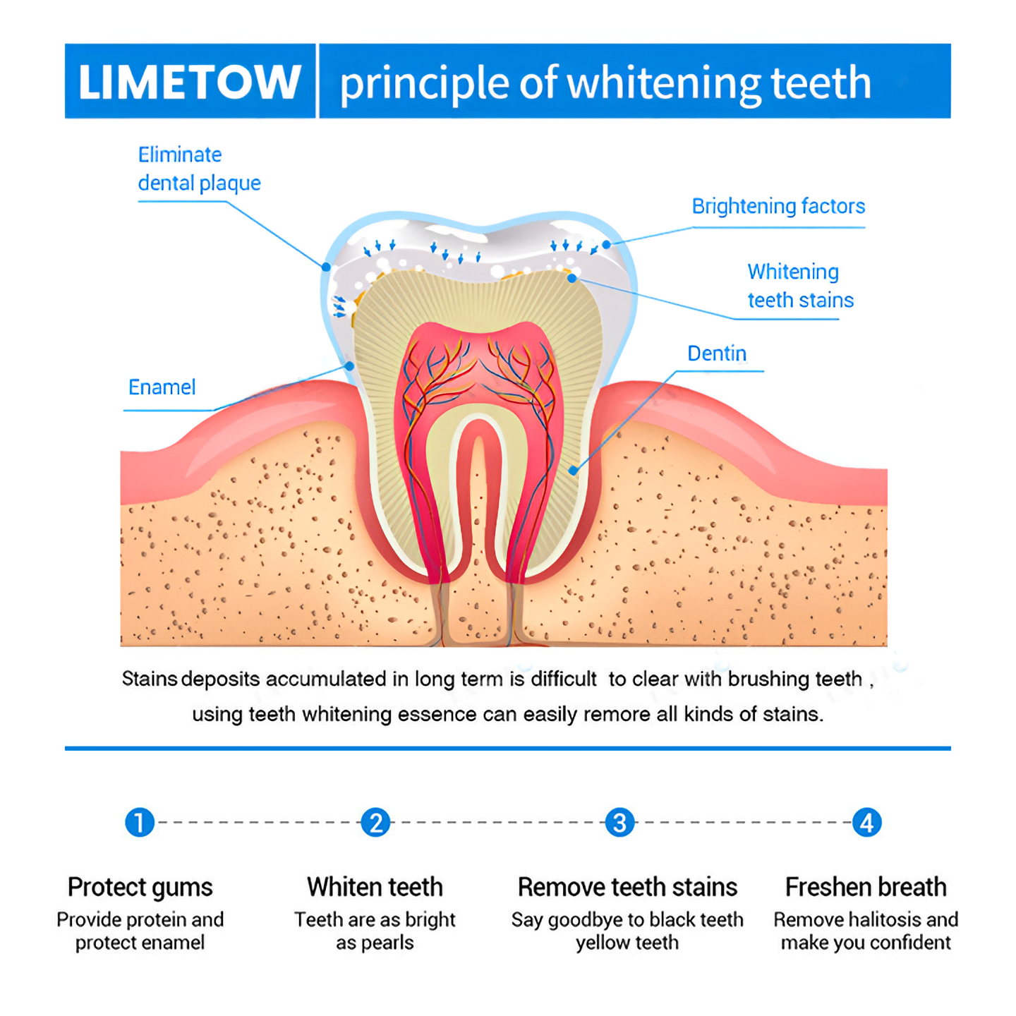 ⏰Limited time offer⏰LIMETOW™ Teeth Whitening Essence